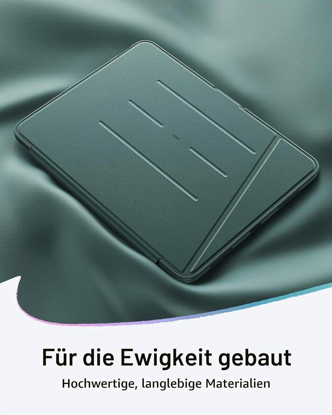 ESR Hülle für iPad Air 13 Zoll (2026/2025/2024) M4/M3/M2, Vertikale Stand, Mehrere Standwinkel, Ultr