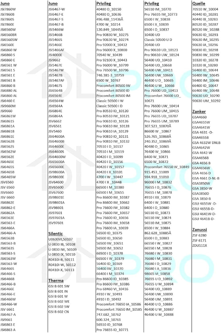 DL-pro Dichtung für AEG Electrolux 899646402758/1 8996464027581 O-ring 21mmØ für Wassertasche unten