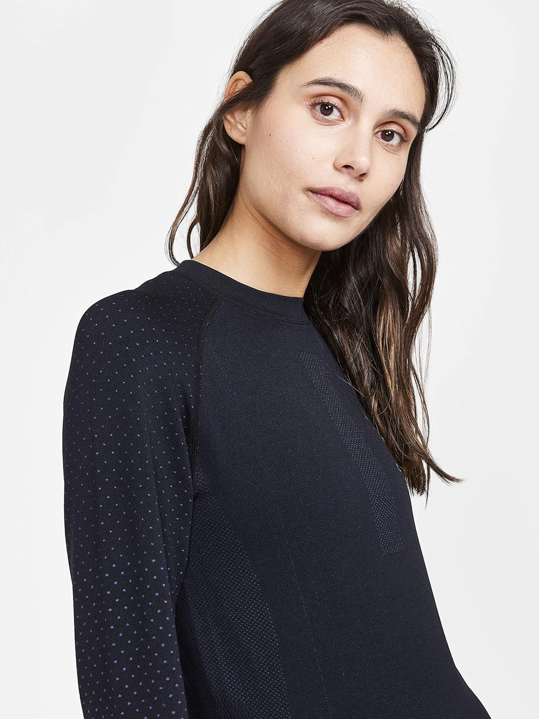 Craft Damen ADV Warm Intensity Longsleeve Langarm Unterhemd Funktionsunterhemd XL Schwarz, XL Schwar