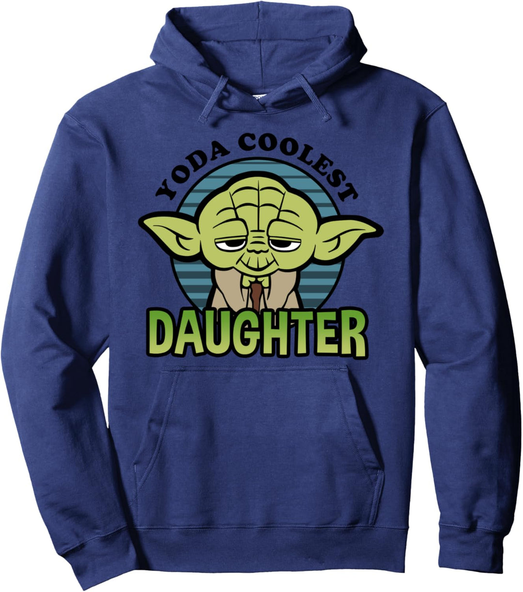 Star Wars Yoda Coolest Daughter Cartoon Pullover Hoodie