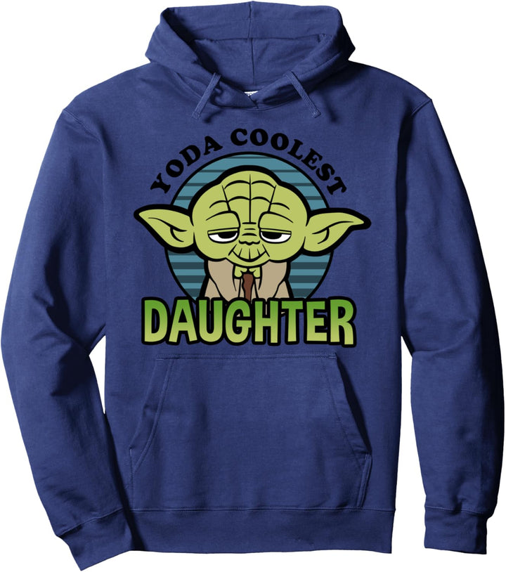 Star Wars Yoda Coolest Daughter Cartoon Pullover Hoodie