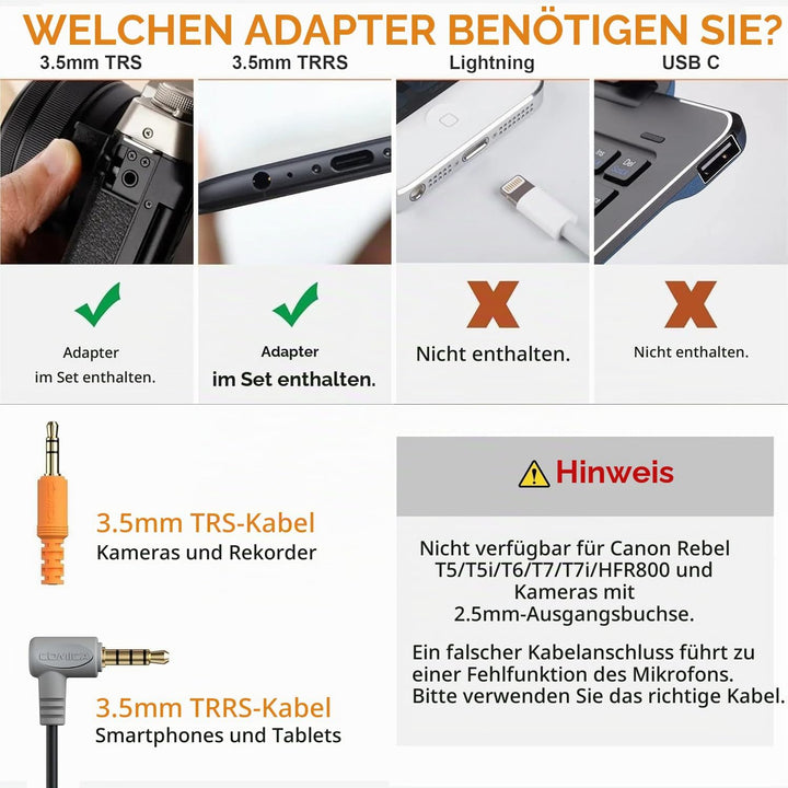 comica Kamera Mikrofon,CVM-VM10II Richtmikrofon Cardioid Shotgun Video Camcorder Mikrofon für Canon,