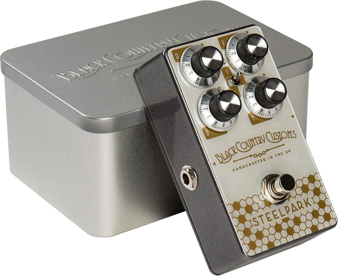 Laney Black Country Customs by Laney - Steelpark - Boutique Effect Pedal - Boost, Steelpark