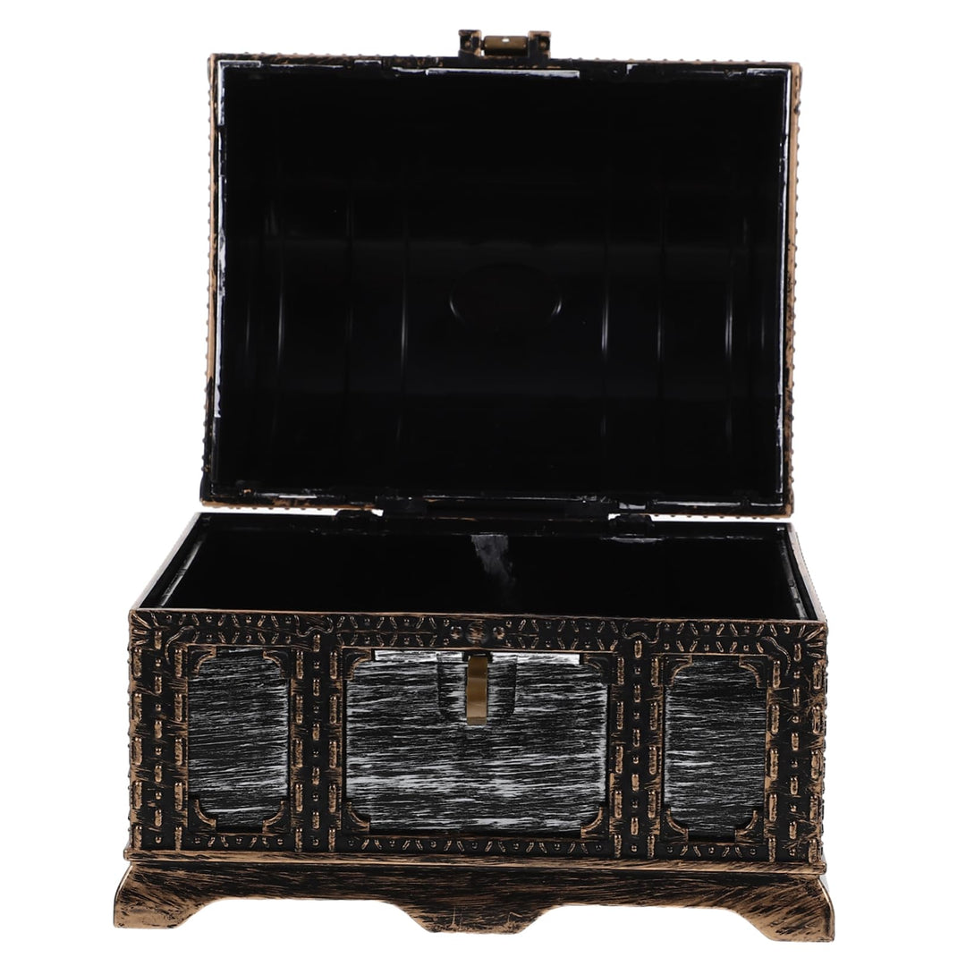 Toyvian Kleine Schatzkiste Vintage Aufbewahrungsbox Schmuckkiste Bonbonkiste Geschenkbox Tischdeko R
