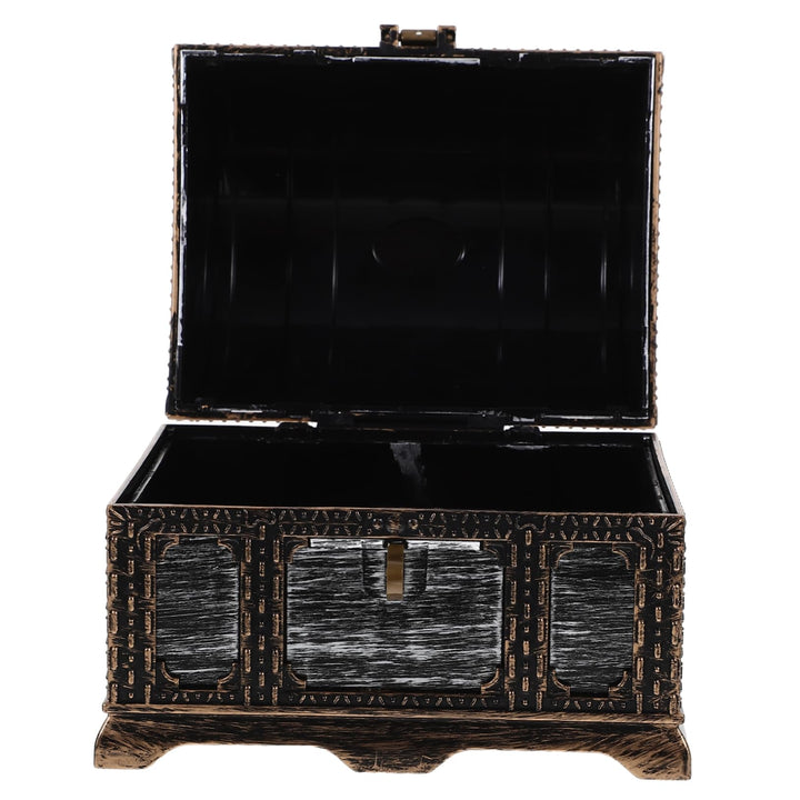 Toyvian Kleine Schatzkiste Vintage Aufbewahrungsbox Schmuckkiste Bonbonkiste Geschenkbox Tischdeko R