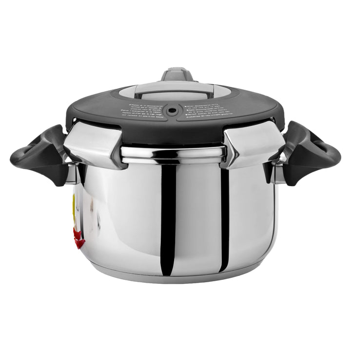 Artame Ovni Schnellkochtopf UFO, 6 l, Edelstahl, Silber