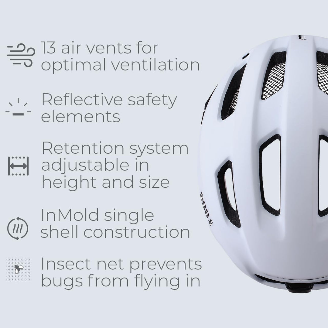 BBB Cycling Fahrradhelm für Herren und Damen mit Abnehmbarem Visier MTB Radhelm Rennradhelm Condor 2