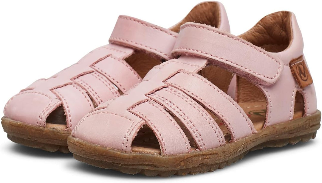 Naturino SEE-Halboffener Lederschuh-Taupe 34 EU Hellrosa, 34 EU Hellrosa