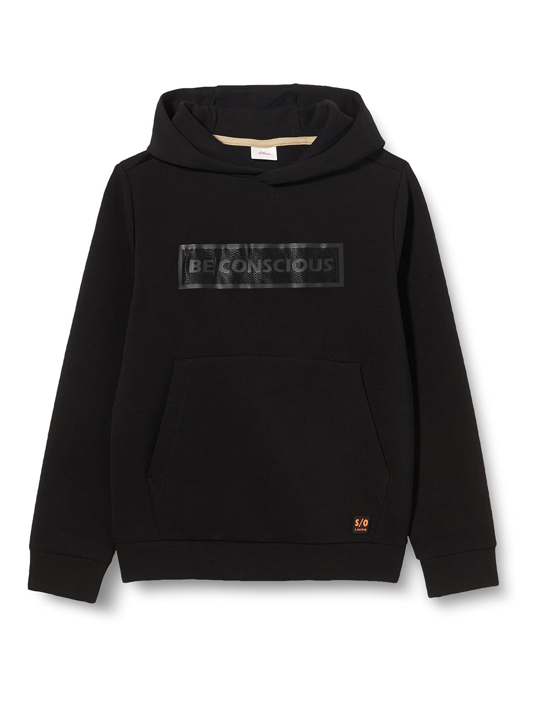 s.Oliver Jungen Sweatshirt, M Schwarz