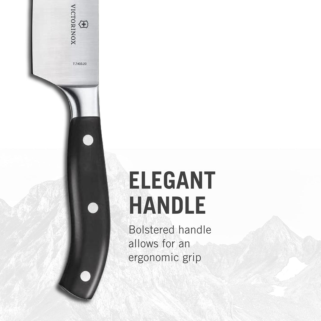 Victorinox Grand Maître, Profi Koch-Set, 3-teilig, gerader Schliff, Extra Scharf, Robuster Kunststof