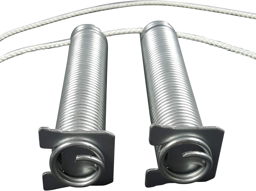 Lichtblau Türscharnierfedern 130mm x 23mm + Seilzüge 315mm I 00754870 754870 Farbcode Grün I Türfede