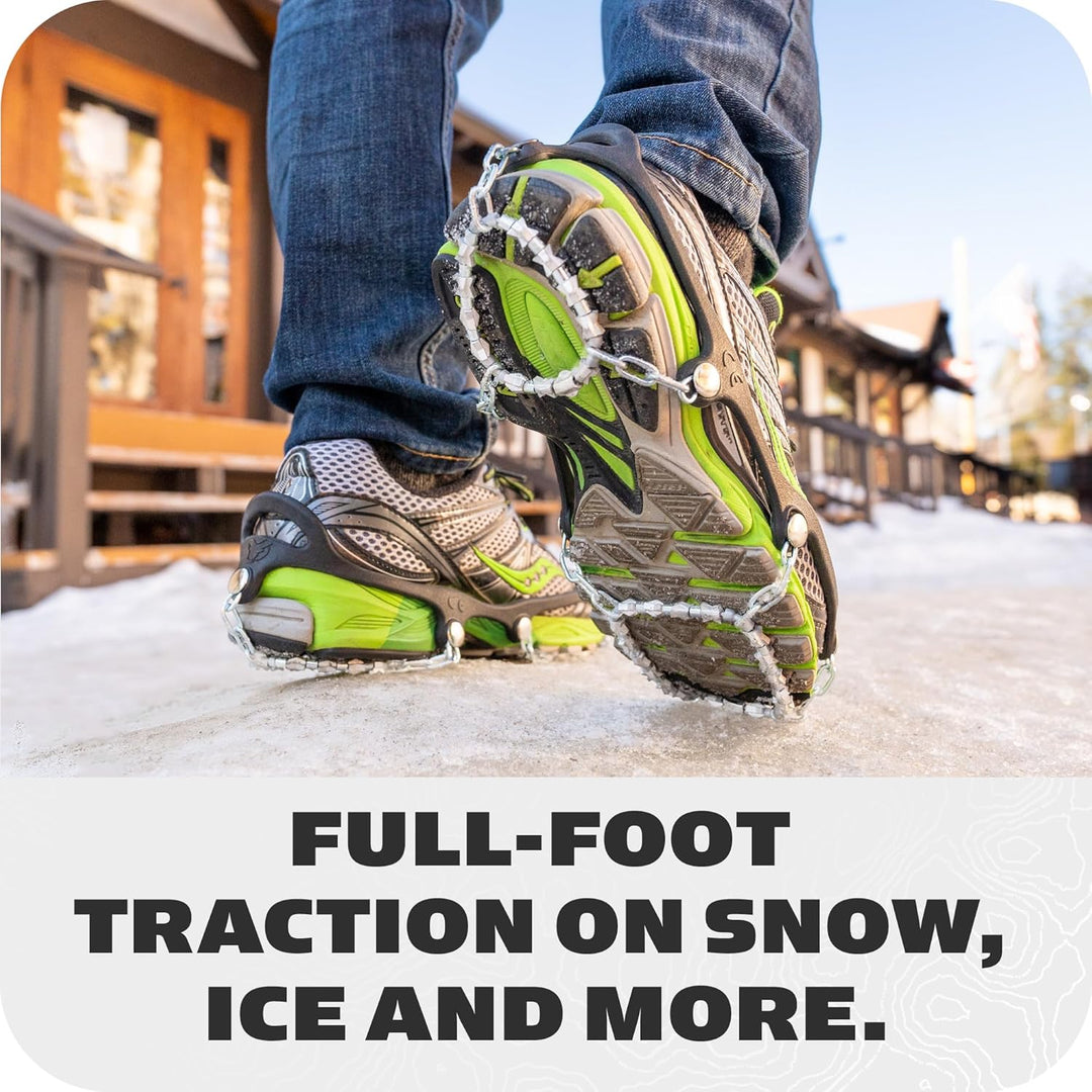 YAKTRAX Diamond d Grip Chains Heavy Duty Traktion Wandern Cleats, Durable TIG Welded Links, bietet T