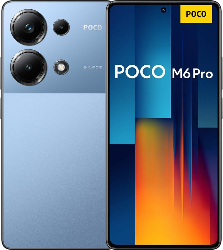 Poco M6 Pro Smartphone, 12+512GB Handy ohne Vertrag, 120Hz 6,67" AMOLED DotDisplay, 64MP OIS Dreifac