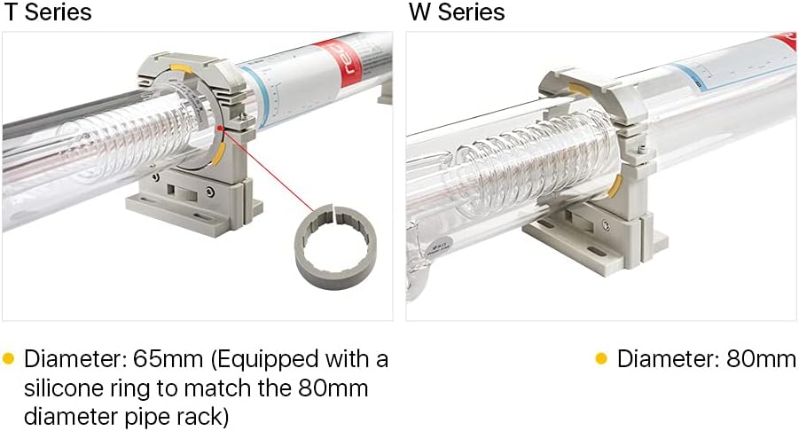 Cloudray RECI CO2 Laser Tube W2 90W 100W Laserröhre for Laser Engraving Cutting Machine Schneidemasc