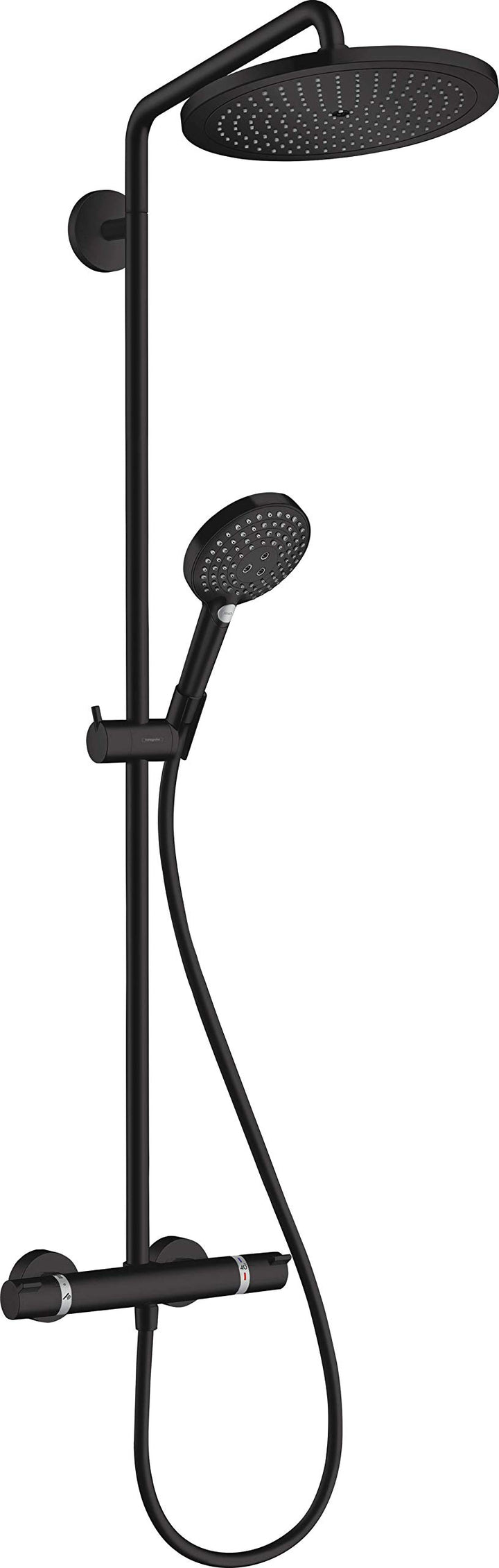 hansgrohe wassersparendes Duschsystem Croma Select S Showerpipe 280 Regendusche (Duschkopf, Duschsta