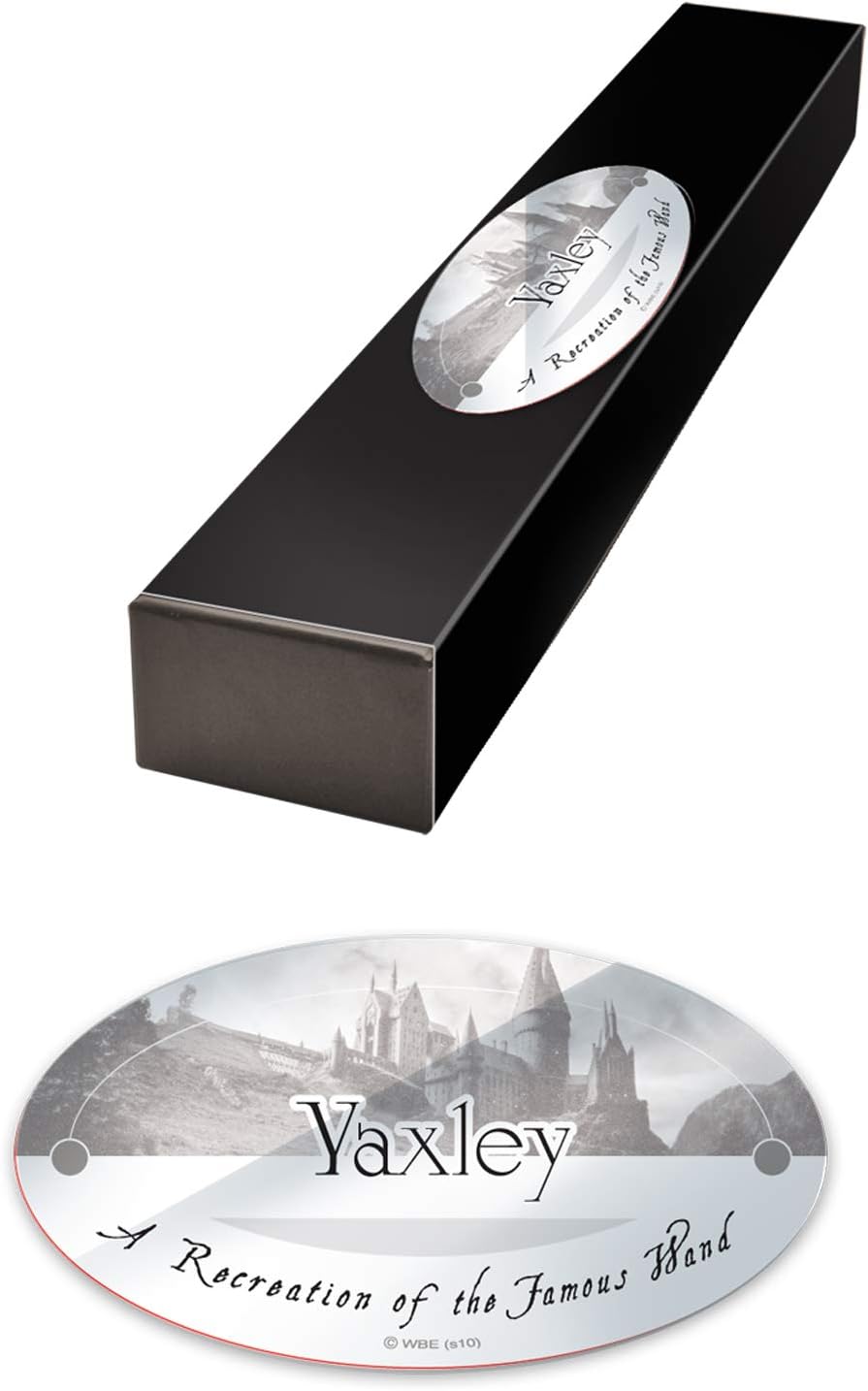 The Noble Collection - Yaxley Character Wand - 15in (39cm) Long Quality Wizarding World Wand with Na