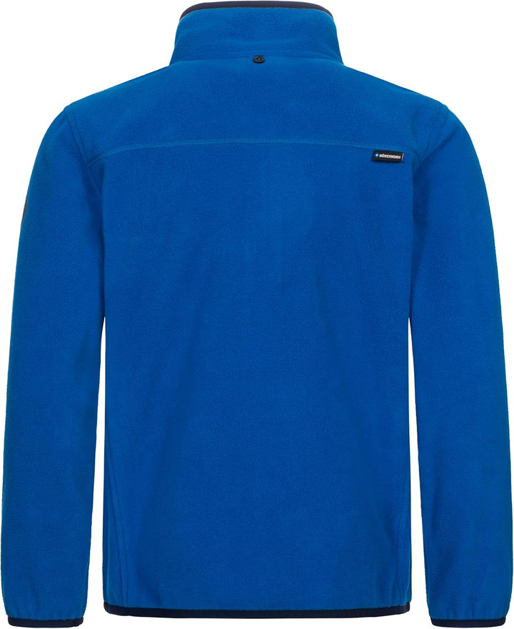 Höhenhorn Leggon Kinder Fleece Jacke Jungen Mädchen Full Zip Outdoor Freizeit 152 Blau/Dunkelblau, 1