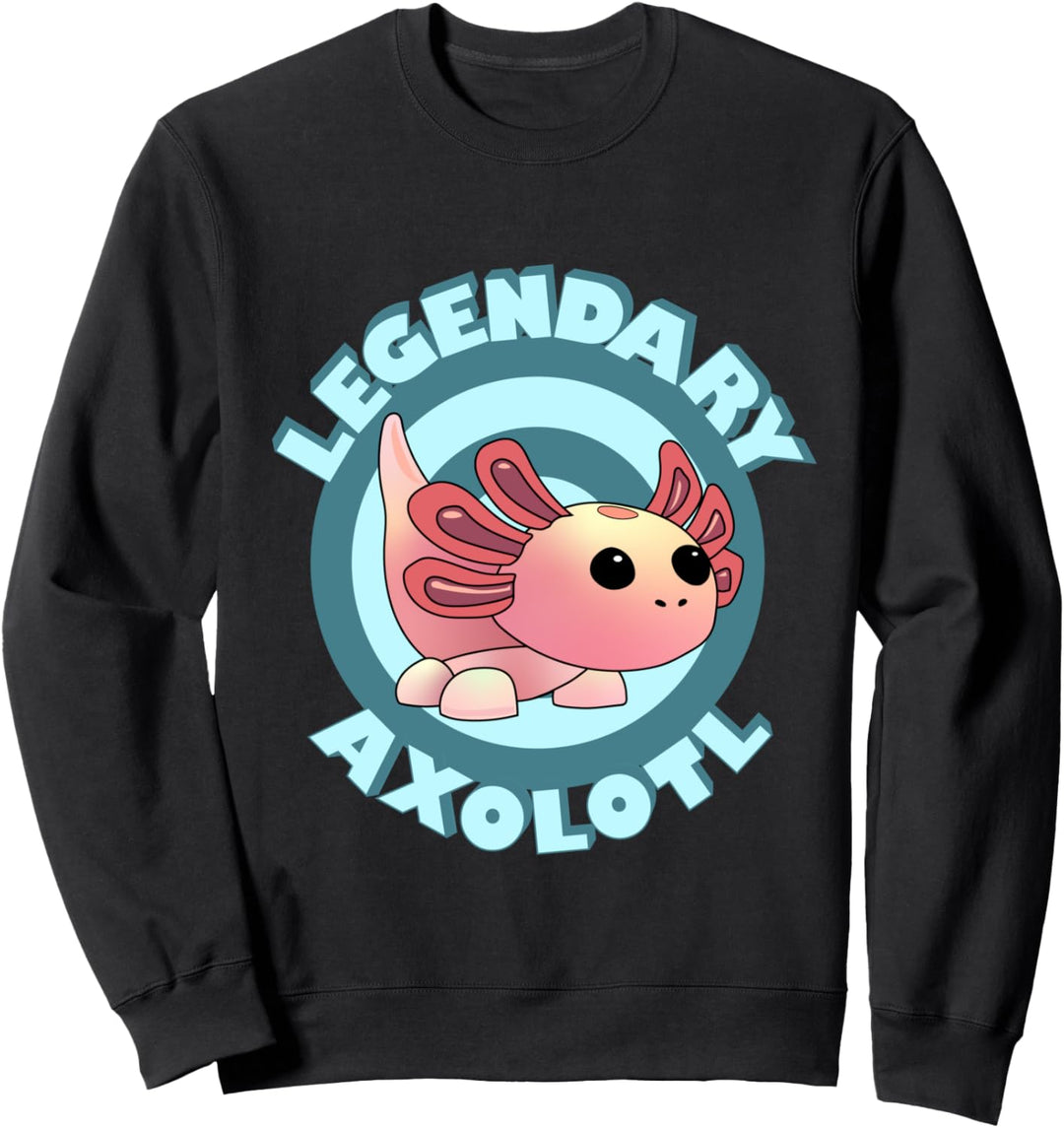 Treffen Sie das legendäre Axolotl Gaming Team Fan Art Sweatshirt