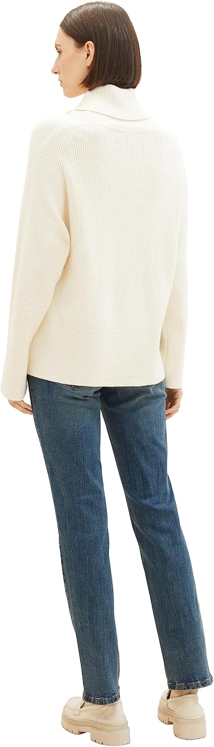 TOM TAILOR Damen Alexa Straight Jeans 29W / 32L 10281 - Mid Stone Wash Denim, 29W / 32L 10281 - Mid