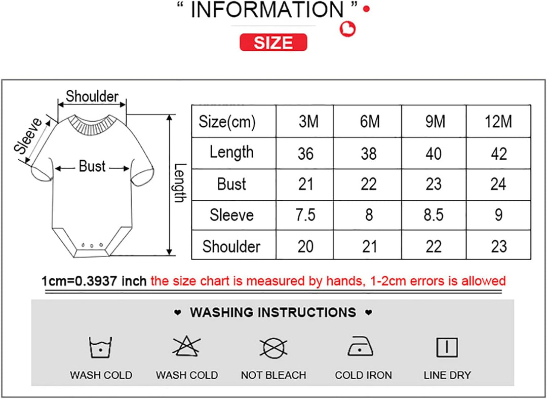 TONE Bodys Kurzarm für Neugeborene Baby Jungen und Mädchen 0-3m/3-6m/6-9m/9-12m Baumwolle Beard and