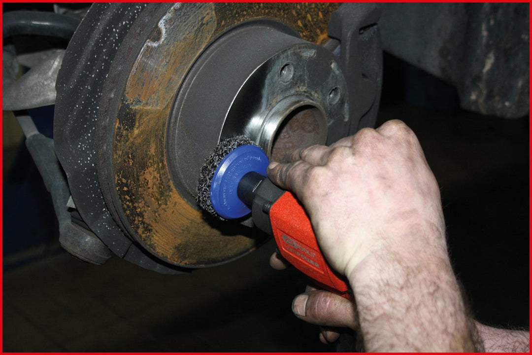 KS Tools 100.4035 Radnabenschleifer-Satz, Ø 65 / 105 mm, 2-tlg.