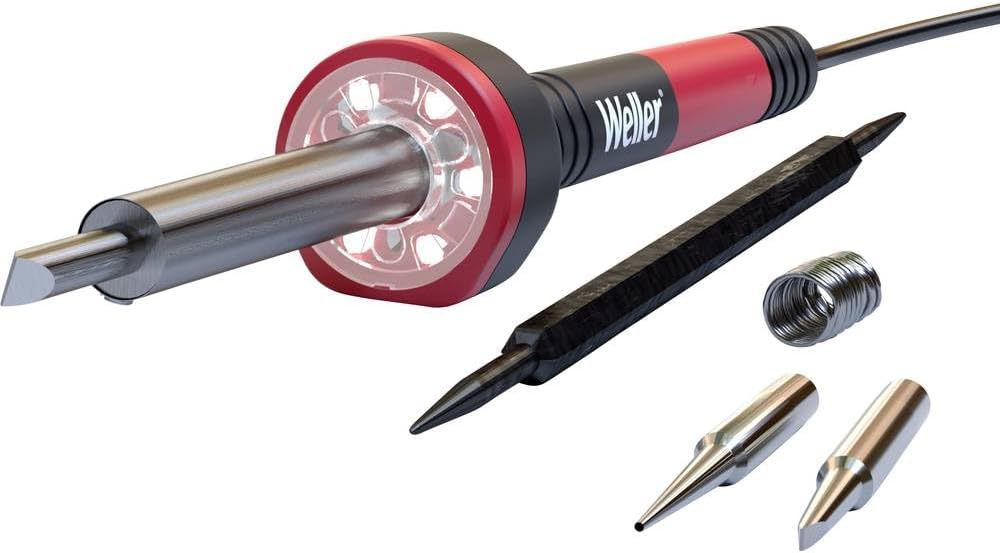 Weller WLIRK6023C 60-Watt-Lötkolbenkit LED Ringlicht, mit dem Ergonomisch Geformten Stiftgriff 60 W