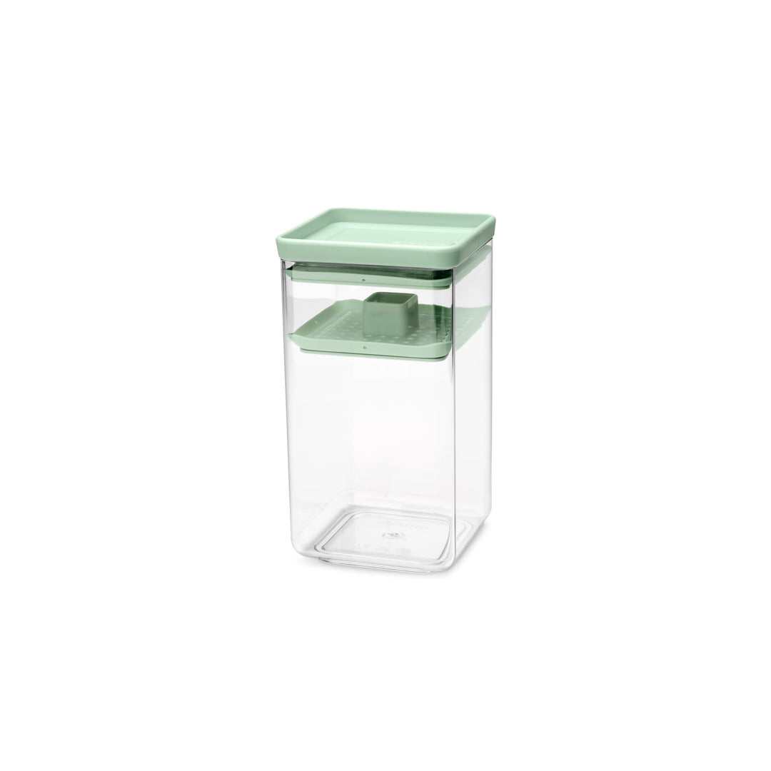 Brabantia TASTY+ Einmachbehälter aus Kunststoff | 1,6 l Einlegebehälter mit Silikon-Verschlusssiegel