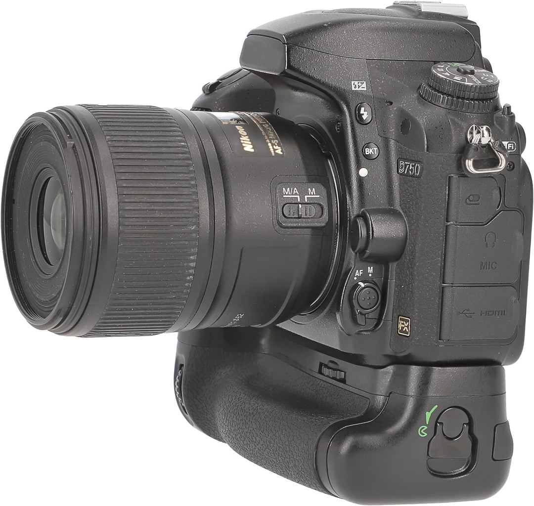 ayex Batteriegriff Passend für Nikon D750 ähnlich MB-D16 100% Kompatibilität Akkugriff optimal zum f