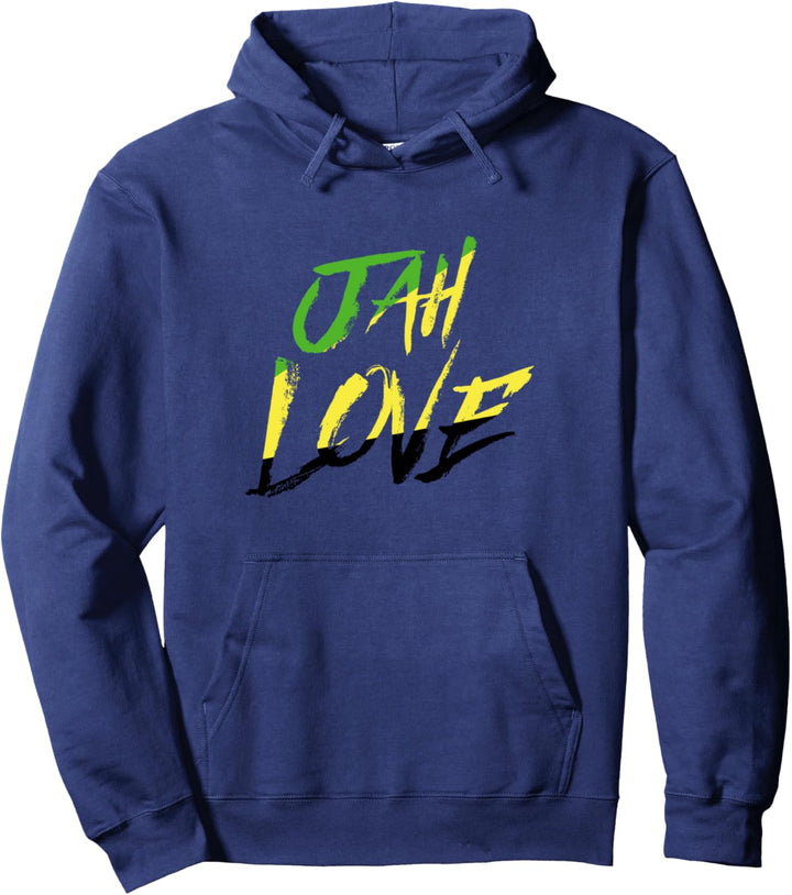 JAH LOVE | Jamaica Patois Rastafari Pullover Hoodie