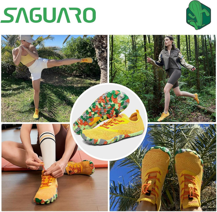 SAGUARO Unisex Barfussschuhe Traillaufschuhe Schnell Trocknend Wassersportschuhe, Gr. 36-47 39 EU Ge