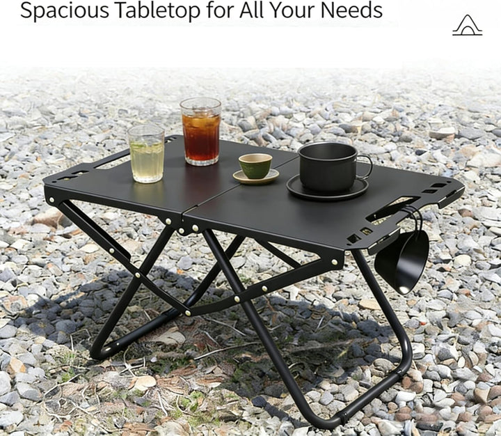 Campingtisch, Leichter Aluminiumlegierungs-klappbarer Klapptisch, Kleiner Campingtisch für Outdoor-P