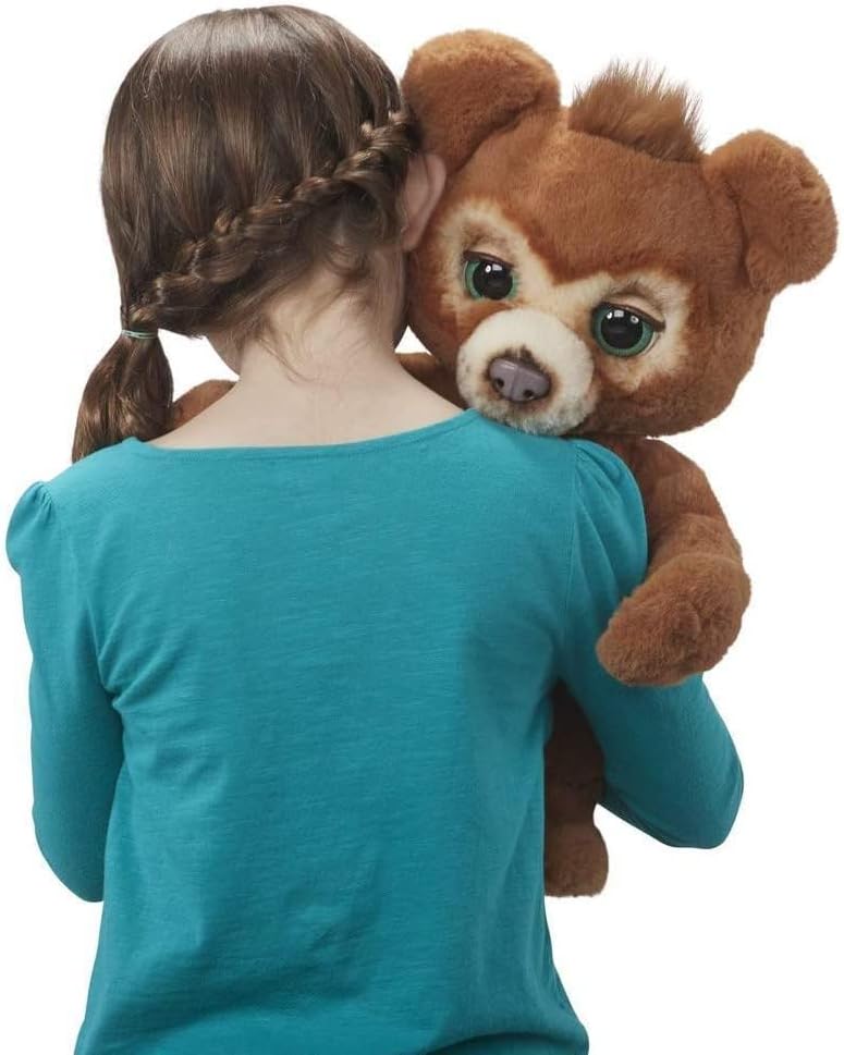 FurReal Friends E4591101 Teddybär, interaktiv, Cubby Einzelhandelsverpackung Einzigartig, Einzelhand