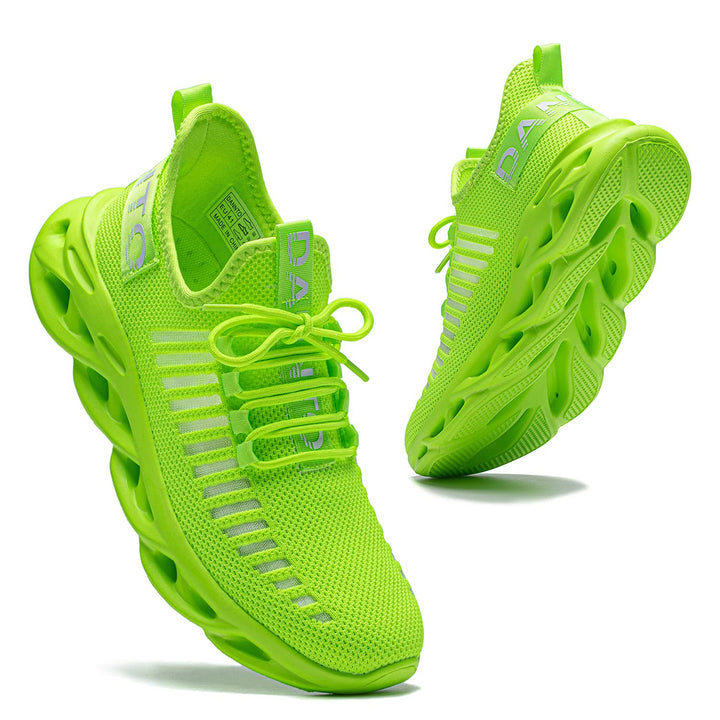DANNTO Laufschuhe Herren Turnschuhe Damen Sneaker Leichte Atmungsaktiv rutschfeste Sportschuhe Gym F