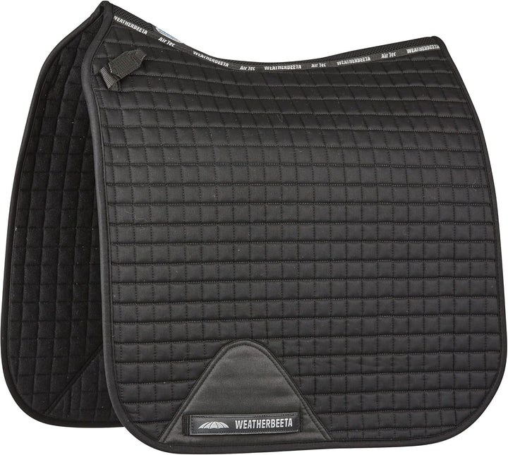 Weatherbeeta Prime Dressursattelauflage 1000745 - Kastanienbraun, Warmblut Black/Black