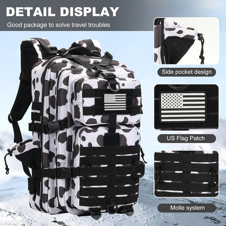 Hannibal Tactical Militär Taktischer Rucksack Cooper Rucksack Armee Assault Pack 3 Tage Bug Out Go B
