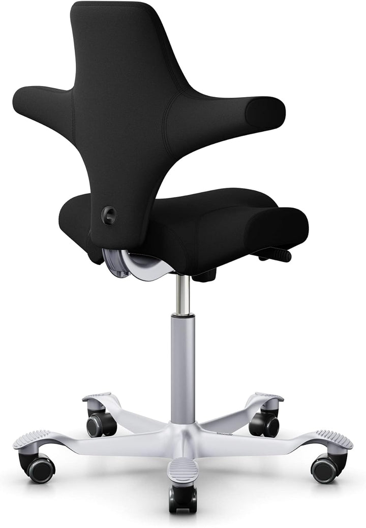 HAG Capisco 8106 Ergonomischer Bürodrehstuhl Sattelhocker - Standard Gasfeder 200 mm - Sitzhöhe 47-6