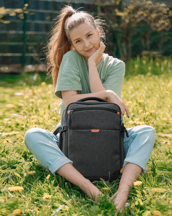 Inateck 17-20L Ryanair Handgepäck 40x20x25 Reiserucksack damen herren, Laptop Rucksack kompatibel mi