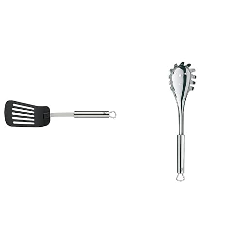 WMF Profi Plus Pfannenwender Kunststoff 32,2 cm, Cromargan Edelstahl teilmattiert, Kunststoffvordert