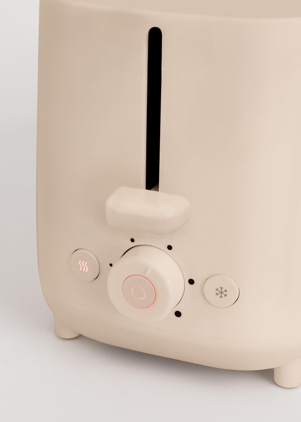 CREATE/TOAST STUDIO/Toaster Sand / 6 Leistungsstufen, Krümelschublade, Thermostat, Auftauen, Aufwärm