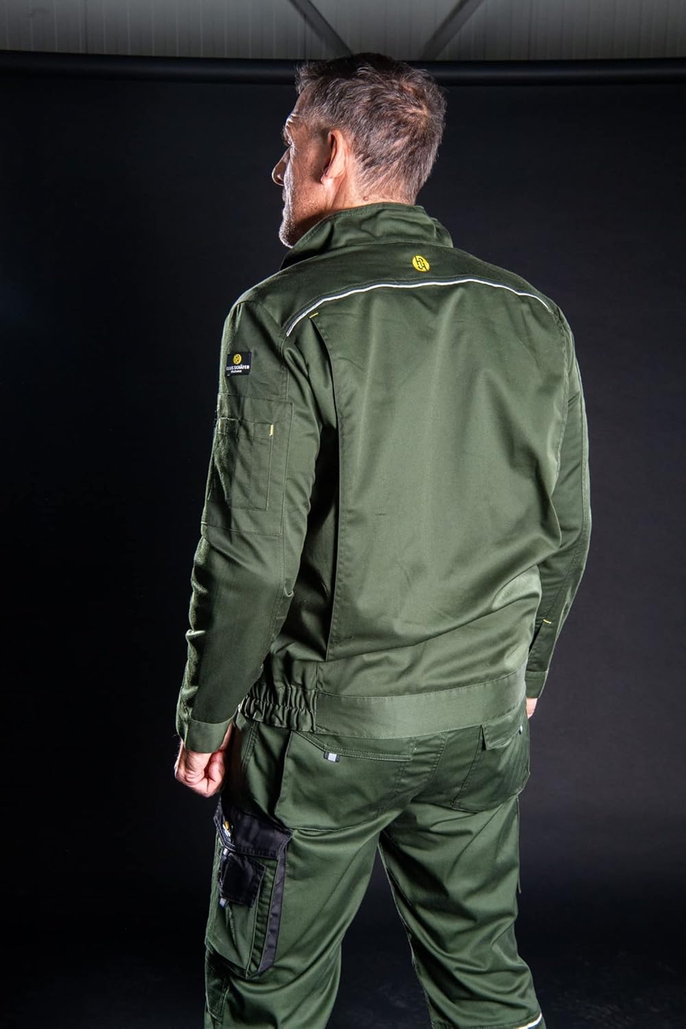 Hans Schäfer Workwear HSW Professional – Arbeitsjacke für Herren – Bequeme und strapazierfähige Bund