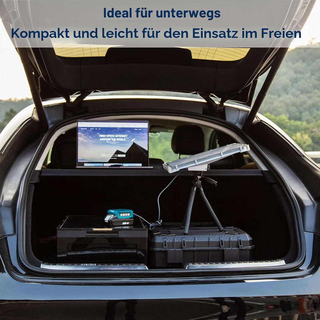 Batteriebetriebenes Ladegerät für Starlink Mini, kompatibel mit Makita-Akkus, 60 W 20 V/3 A Ausgang,
