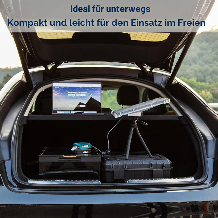 Batteriebetriebenes Ladegerät für Starlink Mini, kompatibel mit Makita-Akkus, 60 W 20 V/3 A Ausgang,
