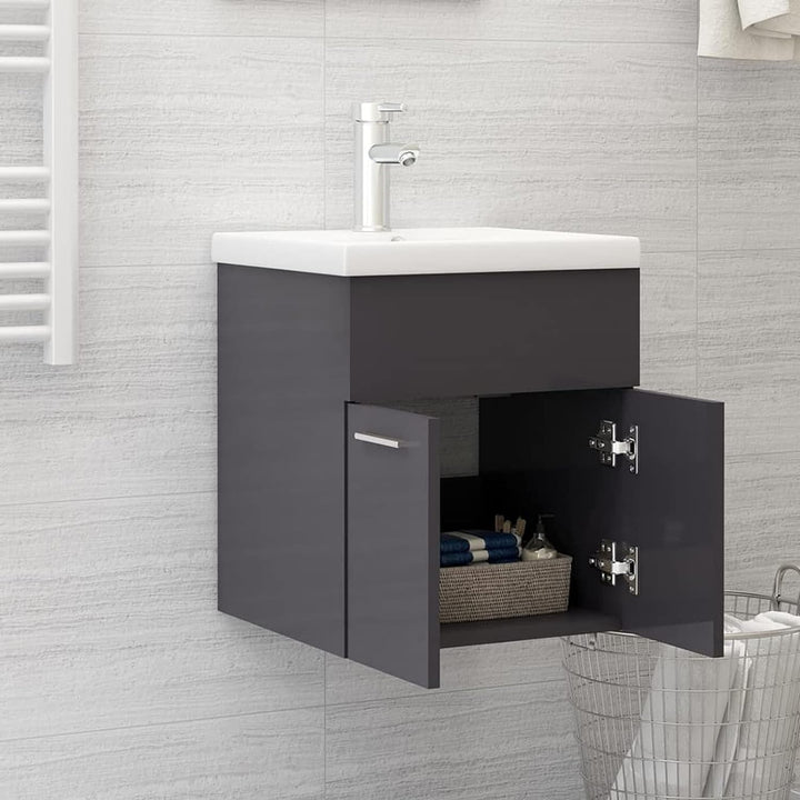 Tidyard Waschbeckenunterschrank Badschrank Aufbewahrungsschrank Badezimmerschrank Unterschrank Unter
