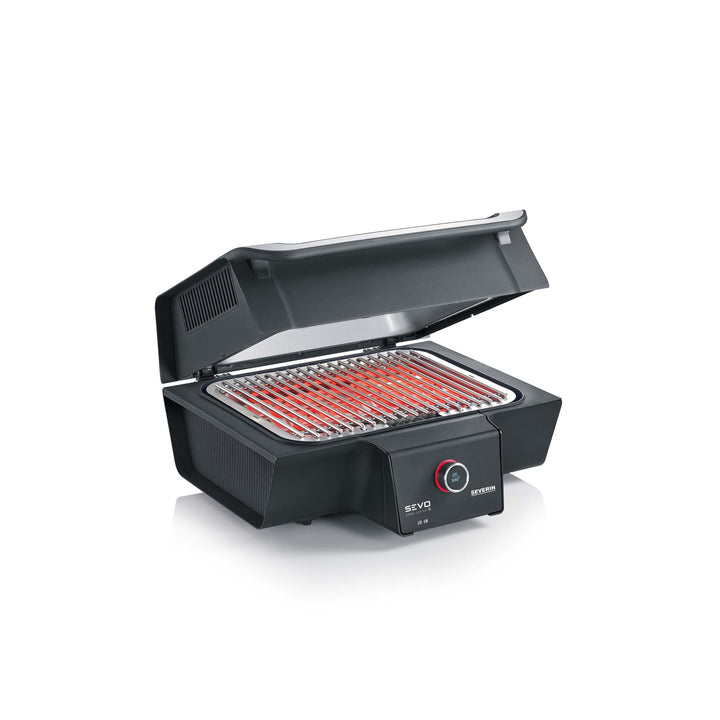 SEVERIN SEVO SMART CONTROL GT Elektrogrill mit App-Steuerung und Deckel, elektrischer Tischgrill, in