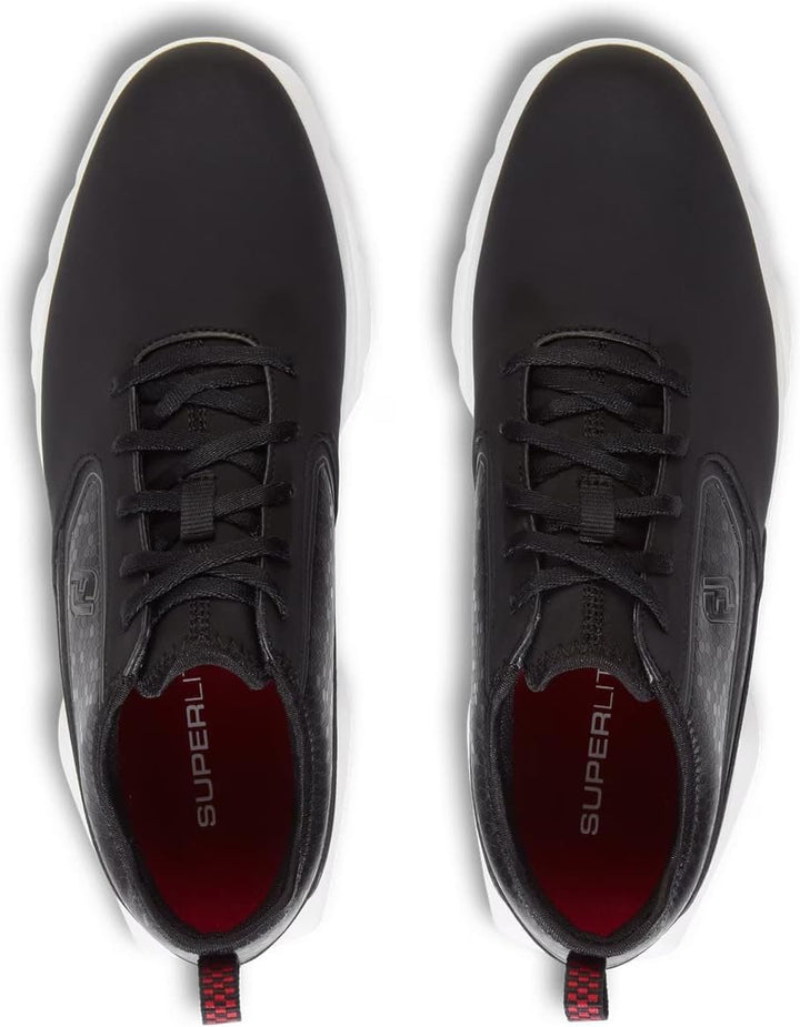 FootJoy Herren Superlites Xp Golfschuh 42 EU Schwarz Weiss Rot, 42 EU Schwarz Weiß Rot