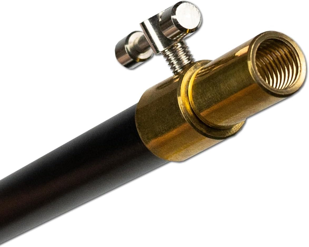 4 Stück Rutenhalter Bankstick Alu 50-90cm 75-120cm schwarz Rodpod Rutenauflage Erdspeer 50 - 90 cm,