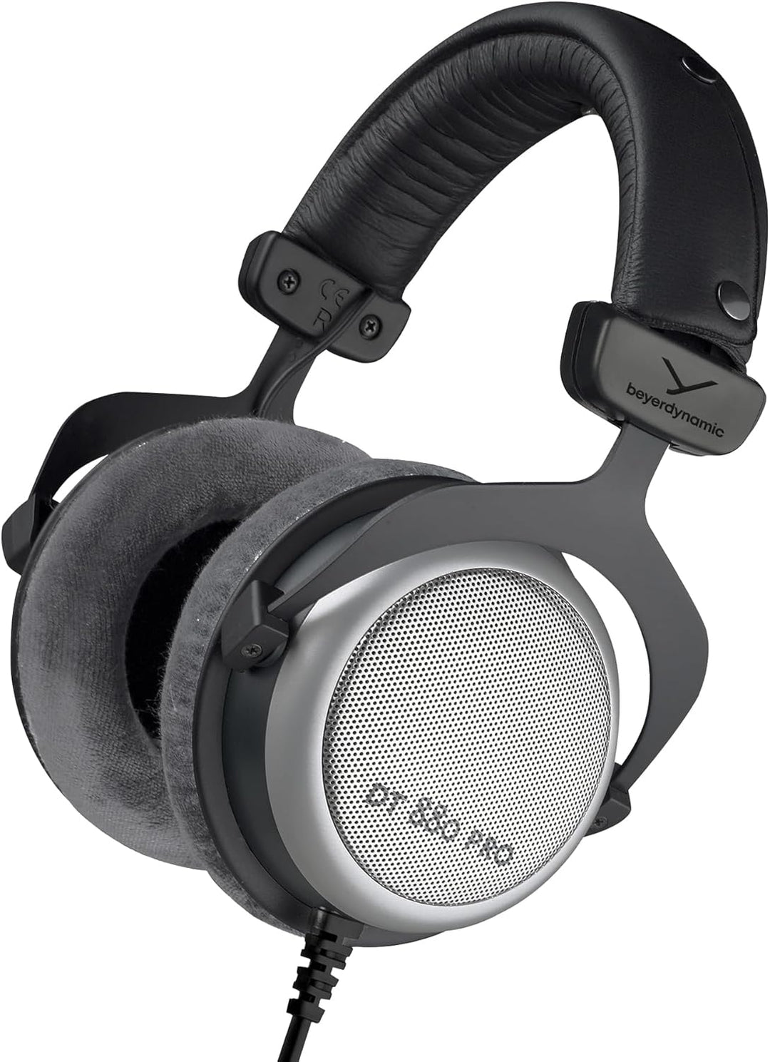 beyerdynamic DT 880 PRO Over-Ear-Studiokopfhörer in schwarz. Halboffene Bauweise, kabelgebunden, Stu