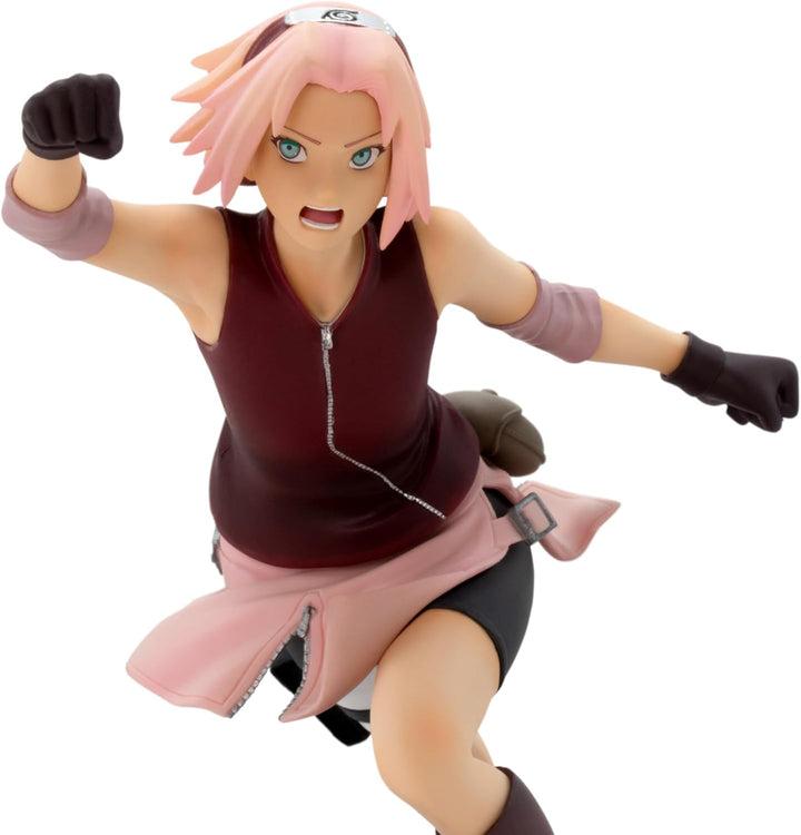 Abysse Corp Naruto Shippuden Actionfigur Sakura 1:10 Scale Bedruckt, aus PVC, in Geschenkverpackung.