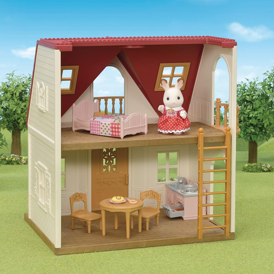 Sylvanian Families 5567 Starter Haus NEU, Multicolore & L5655 Schokoladenhasen Familie NEU Bundle mi