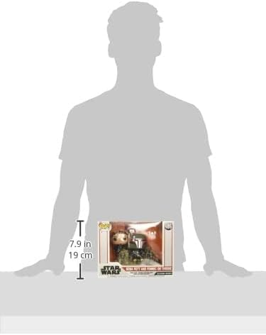 Funko Pop! Moment: Star Wars: The Mandalorian - Boba Fett & Fennec Shand - Vinyl-Sammelfigur - Gesch